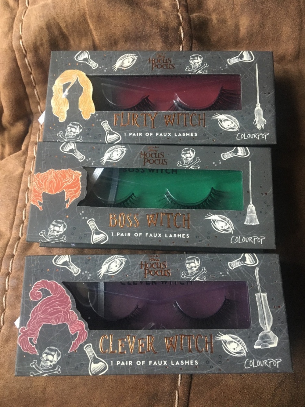 Limited edition colourpop hocus pocus eyelashes